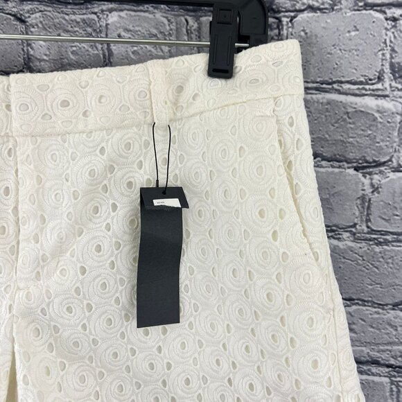 Banana Republic  Islet Hampton White 5" inseam Shorts NWT Size 2 - Picture 4 of 8